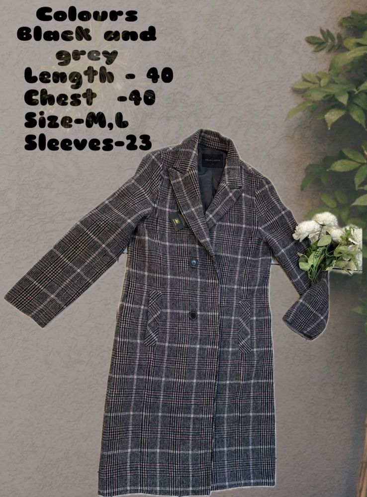 Plaid Overcoat