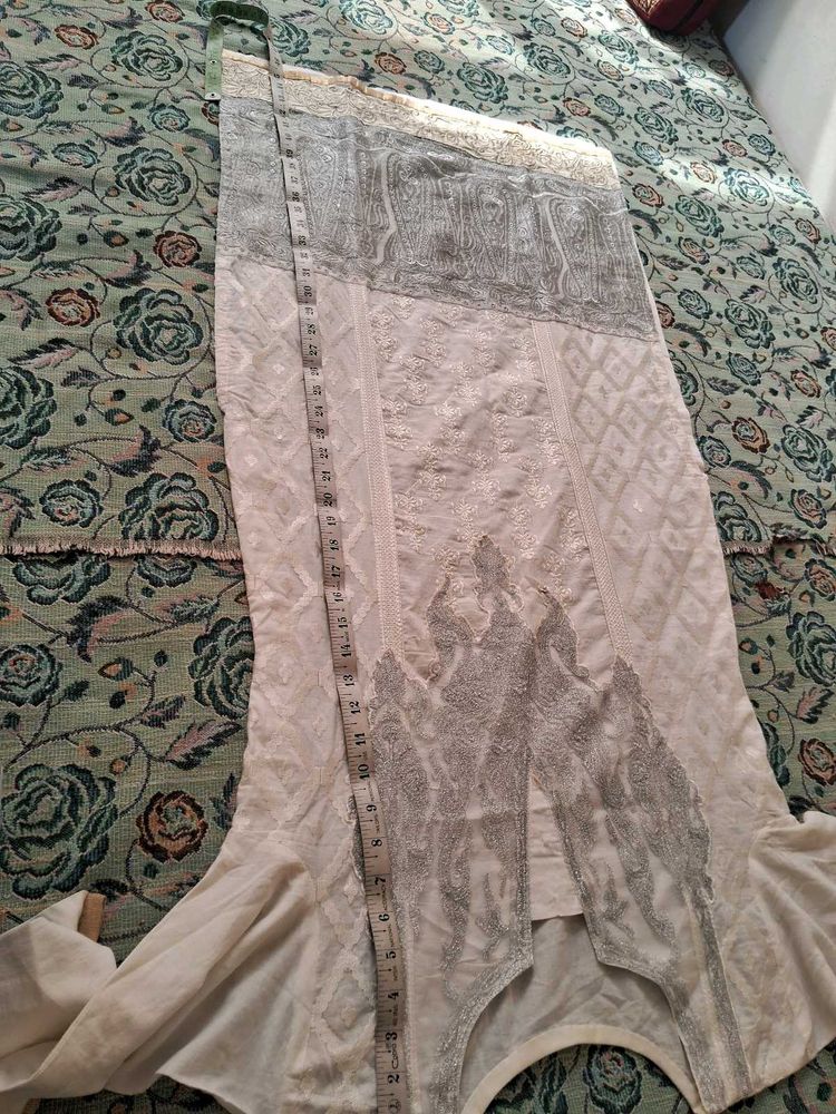 Elegant Embroidered Zari Work Suit
