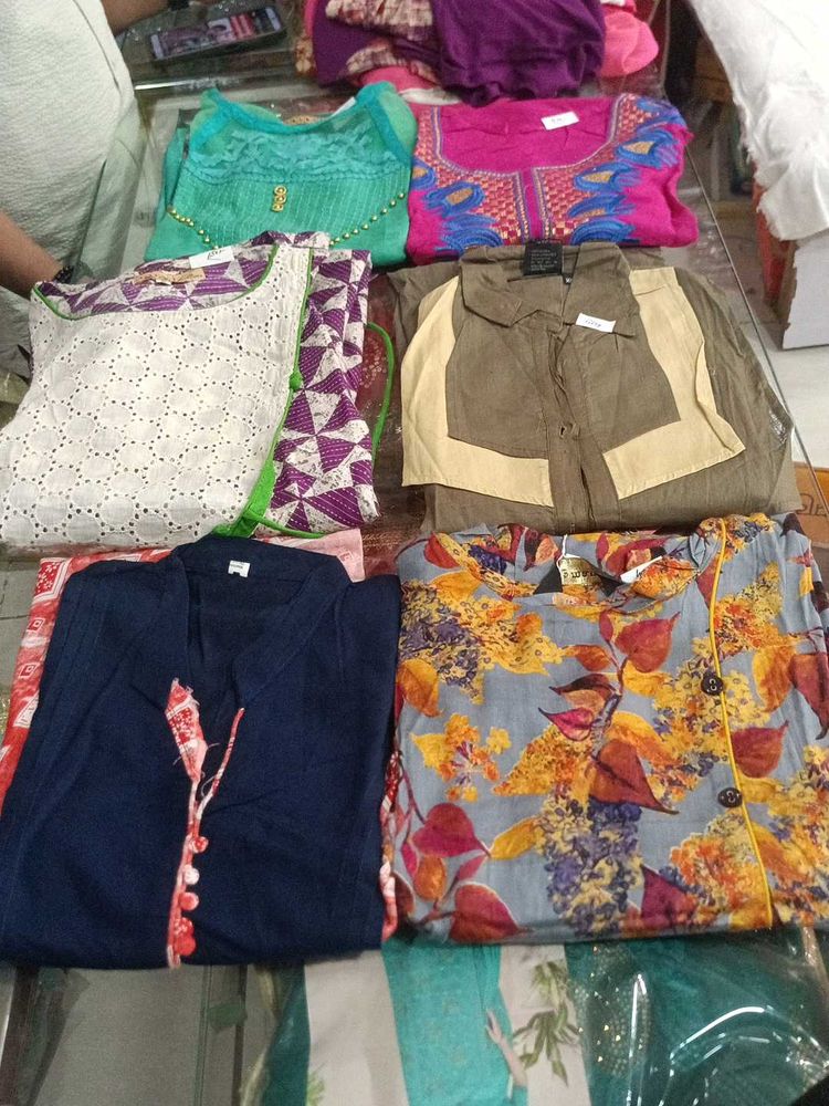 Elegant Women&#39;s Kurtas Xl Xxl 10pc Combo