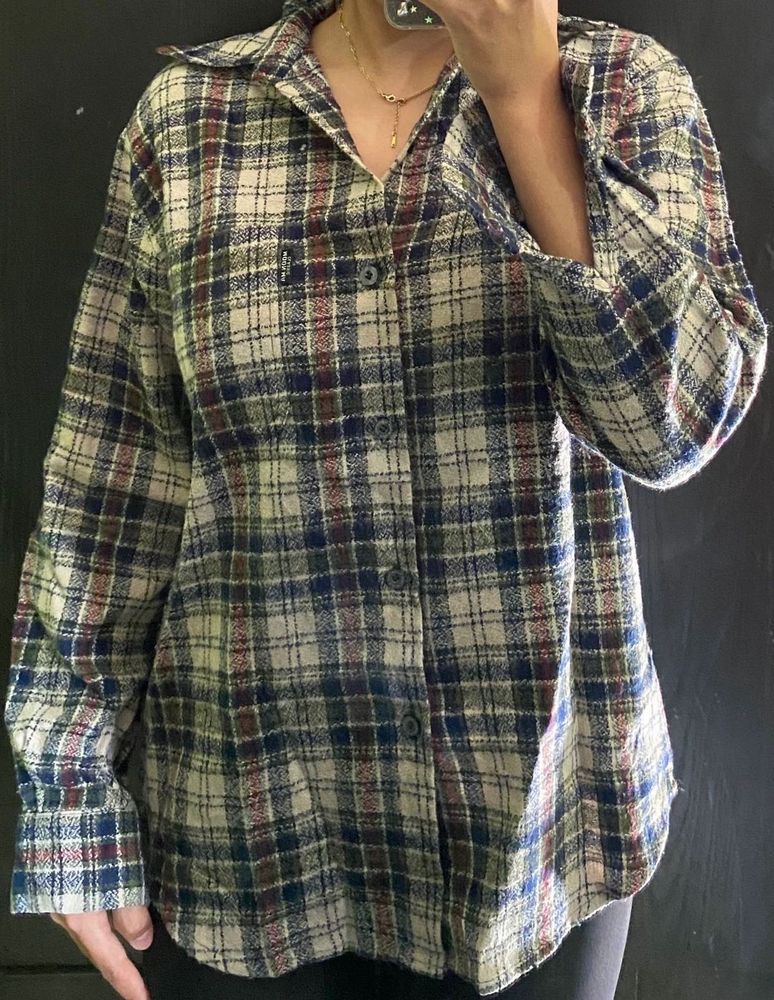 Plaid Flannel Shirt