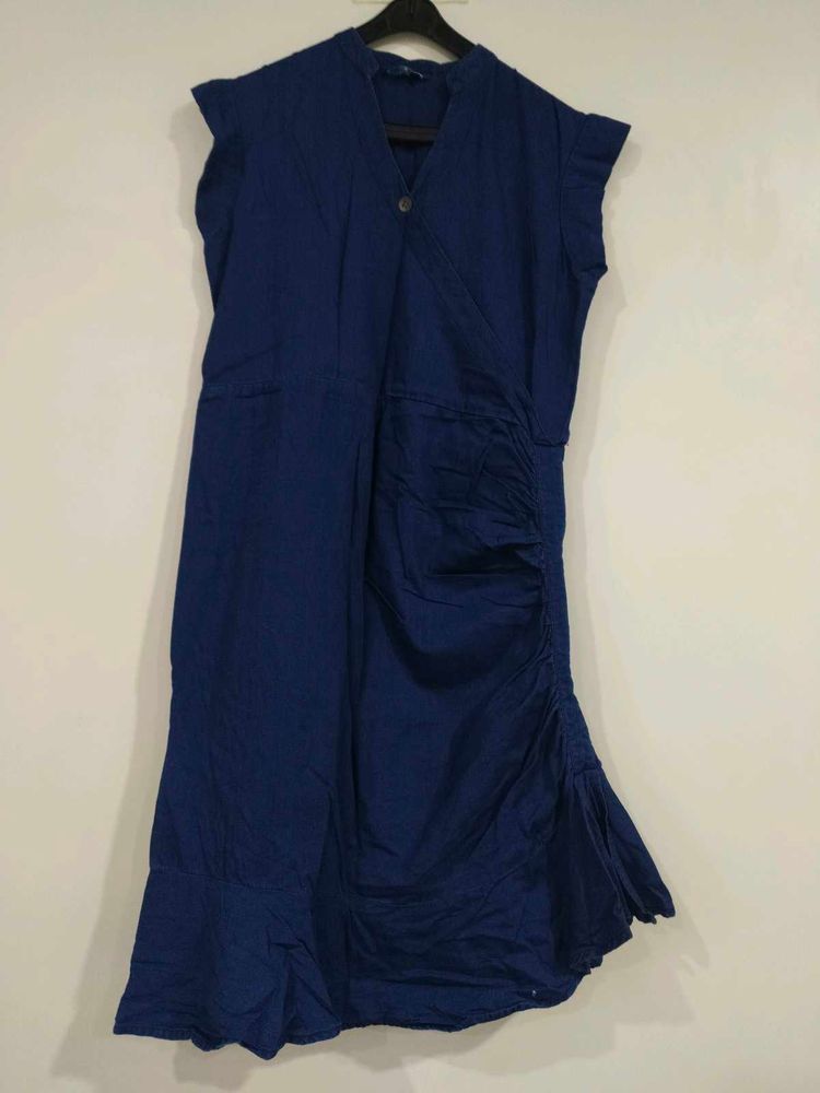 Blue Casual Dress