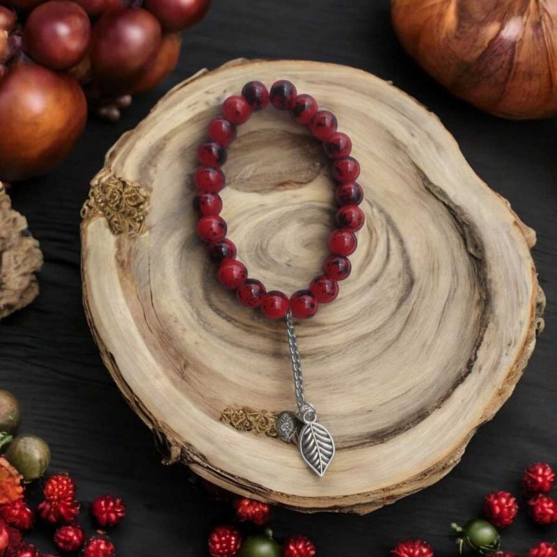 Real Crystal Beaded Bracelet