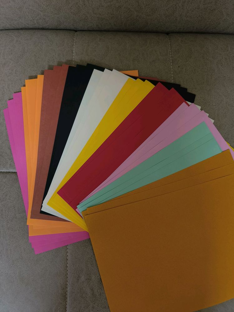A4 Colour Sheets+ 50 White A4 Sheets FREE