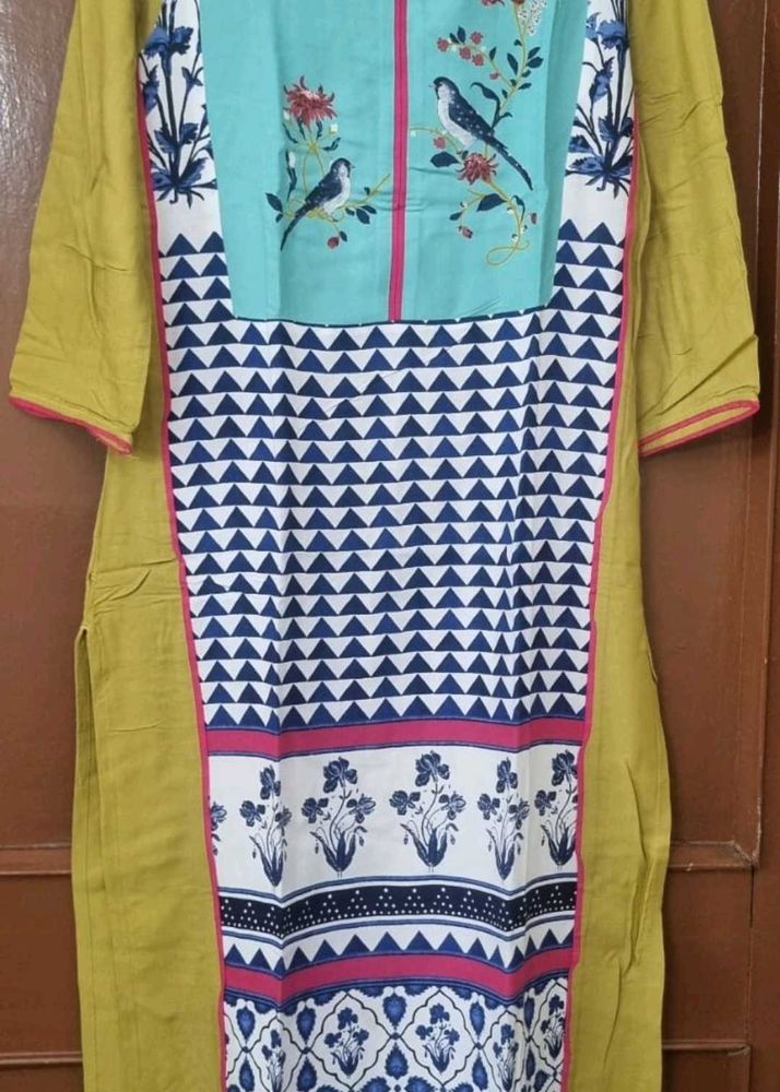 Printed W Kurti