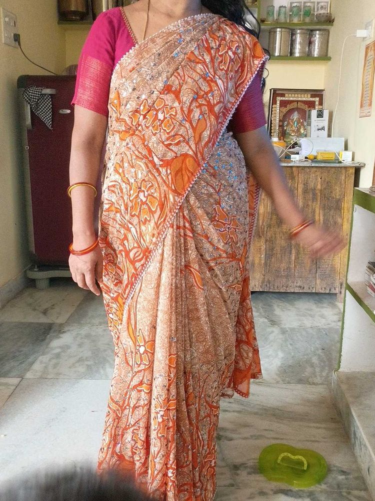 Decently Used Saree
