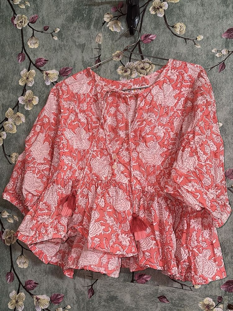 Peach Summer Cool Top