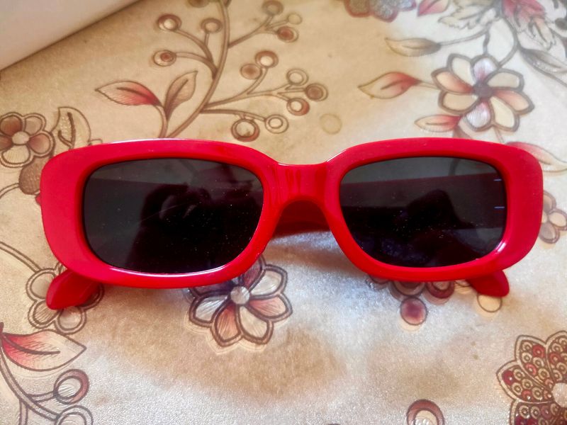 Premium Sunglasses For Unisex (Red Colour)