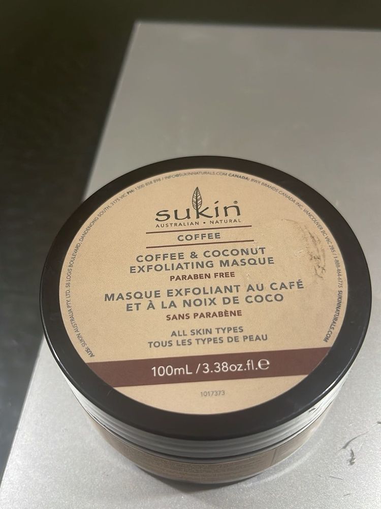 Sukin Coffee Mask