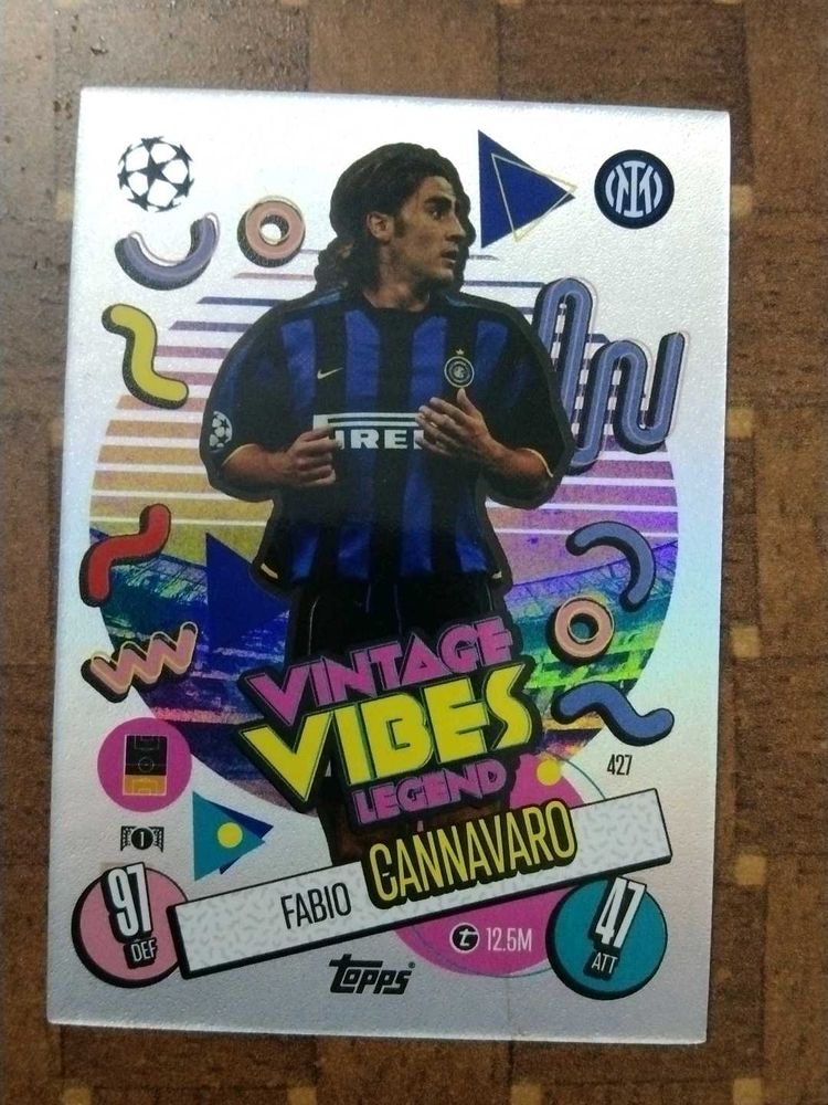 Fabio Cannavaro Vintage Vibes Legend Card