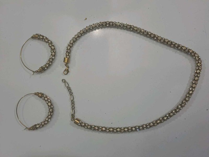 Dazzling Stone Jewellery Set