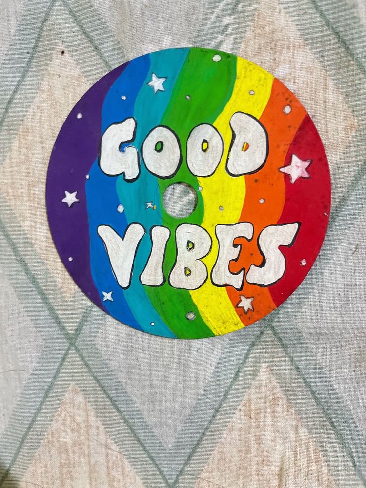Hand-Painted Decorative CDs