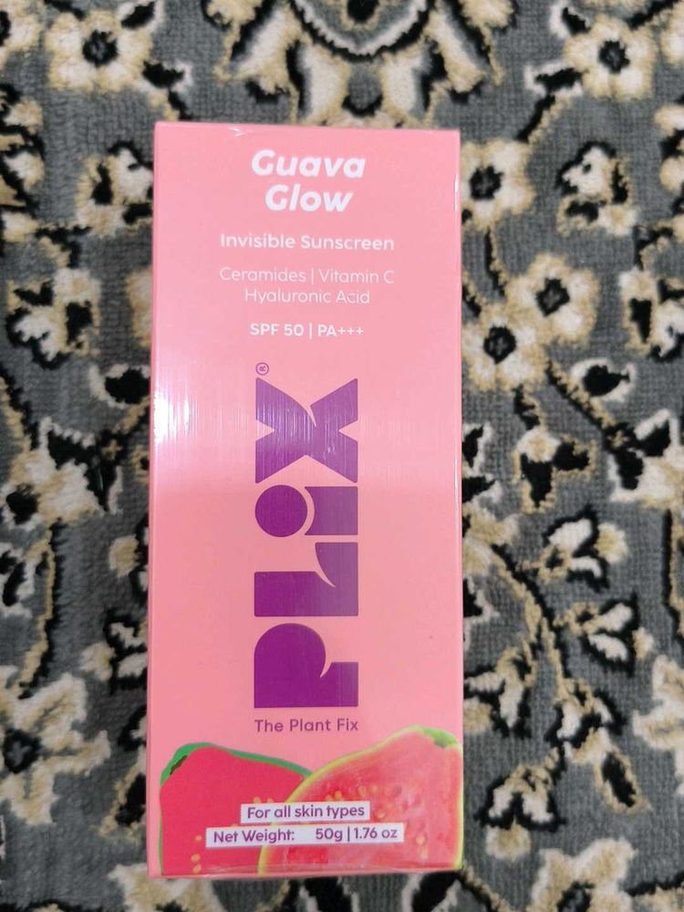 Plix Guava Glow Sunscreen