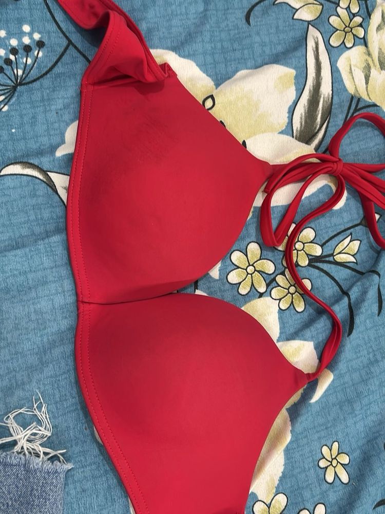 Red Bikini Top
