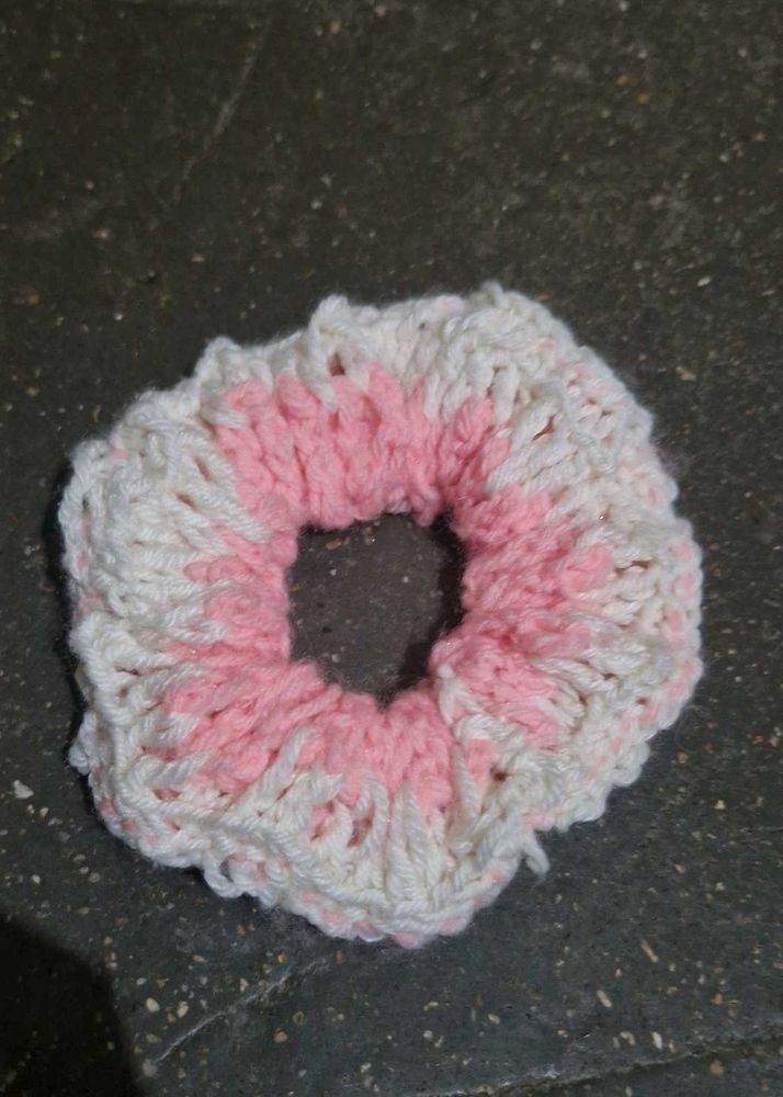 Handmade Crochet Scrunchie