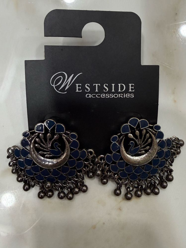 Westside Peacock Earrings