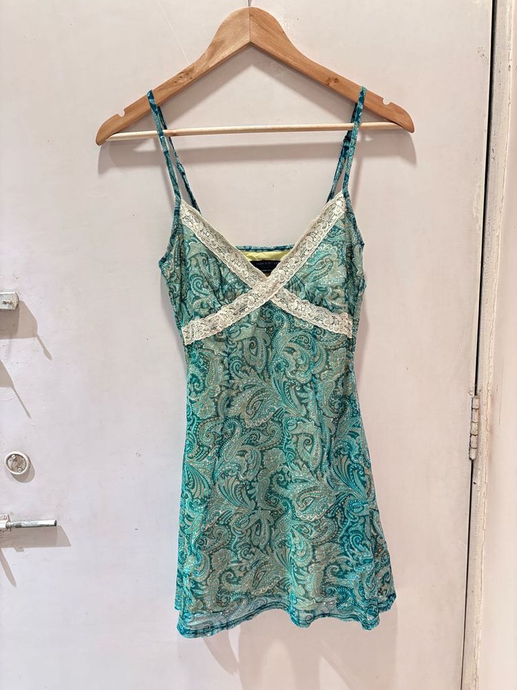 Paisley Lace Trim Top