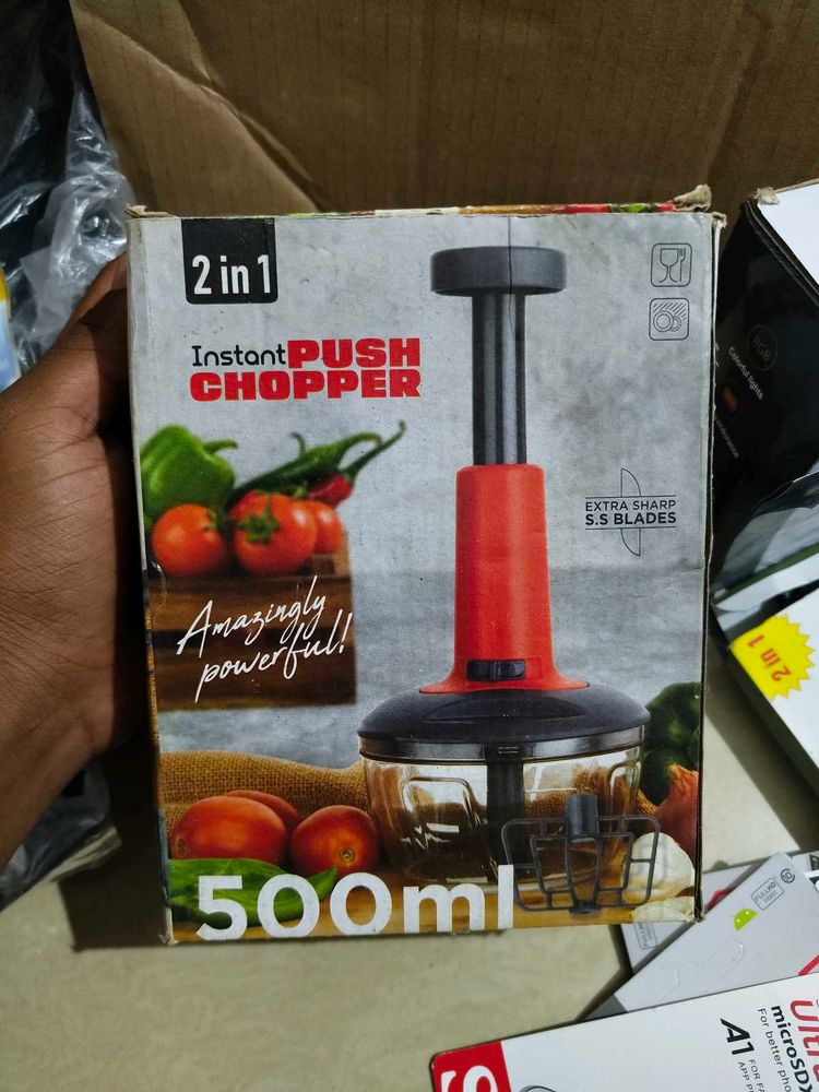 Instant Push Chopper 2 in 1