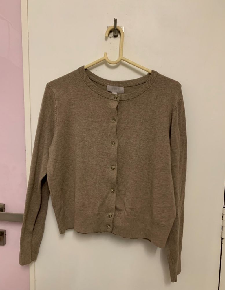 h&amp;m fine knit cardigan
