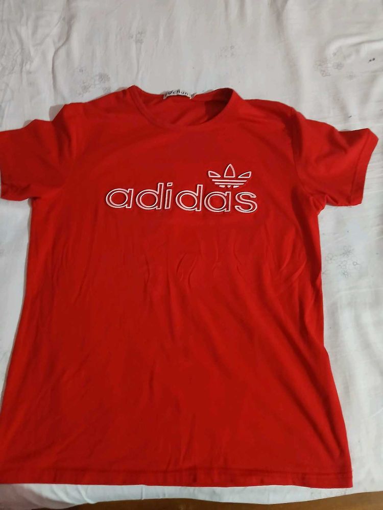 Red Adidas Tshirt