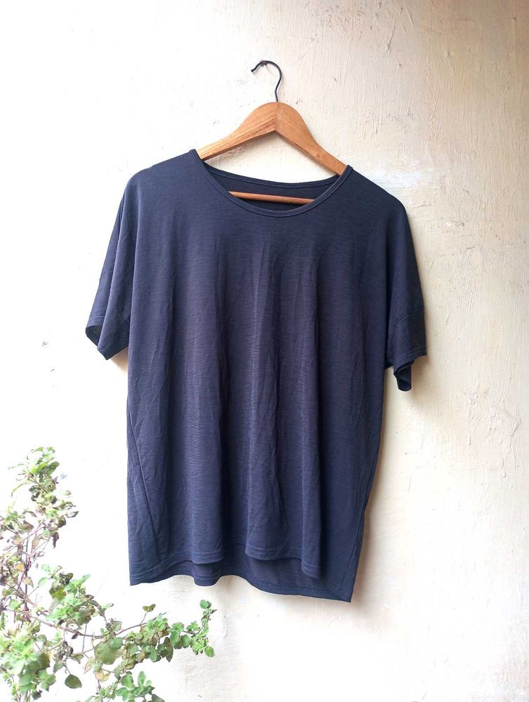 Comfy Navy Blue Tshirt Top (Women)