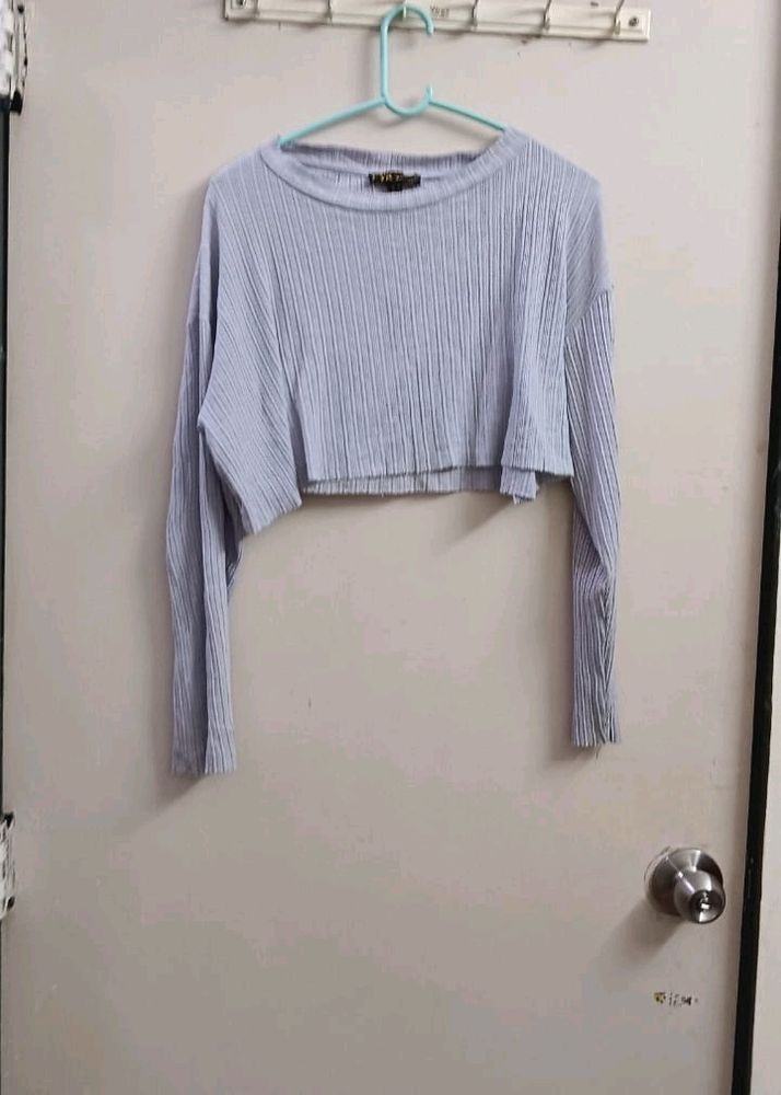 Lavender Crop Top