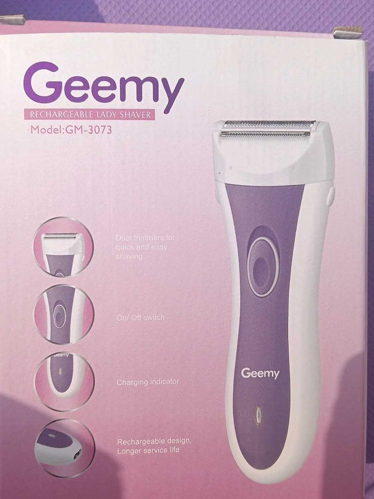 Geemy Rechargeable Lady Shaver