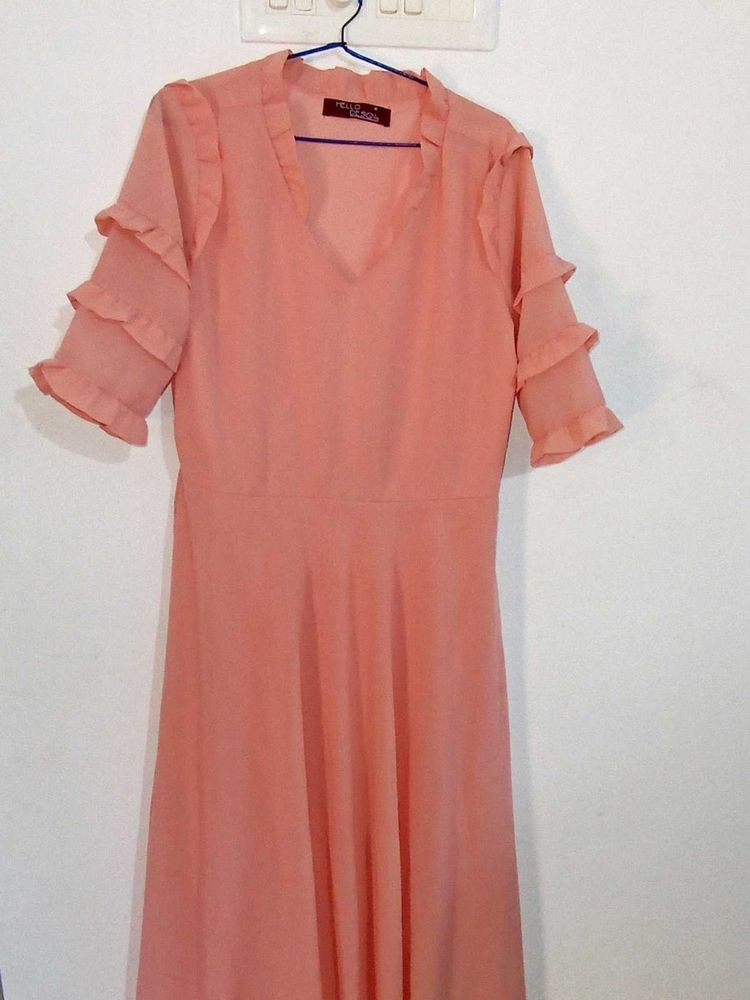 Peach Kurthi 💗
