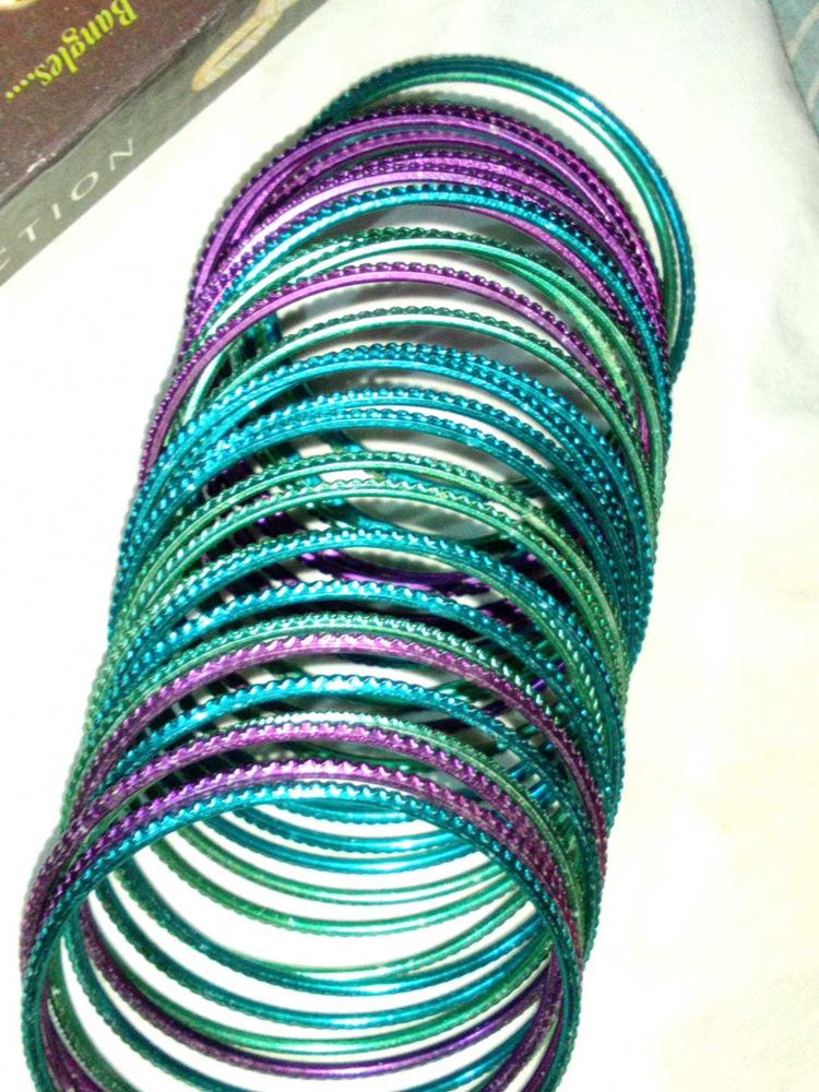 Colour Full Oxidised Chudiya