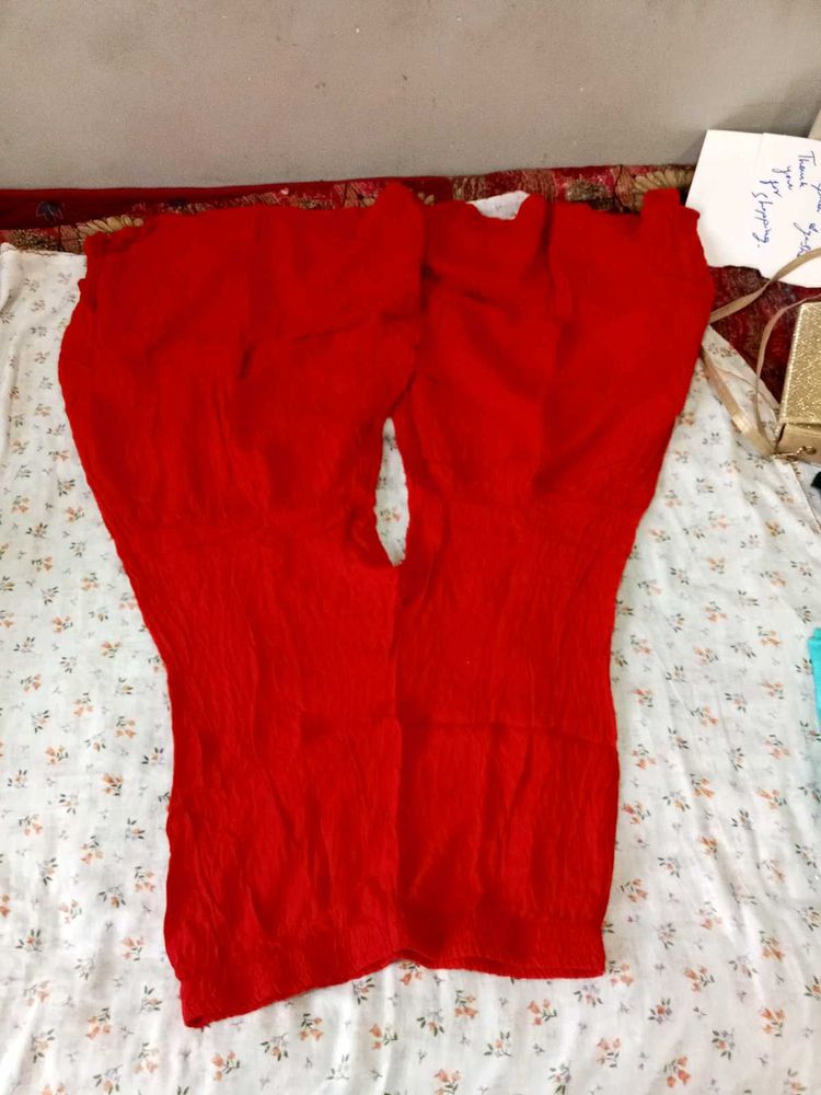 Red Leggings