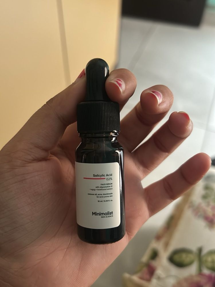 minimalist salicylic acid serum