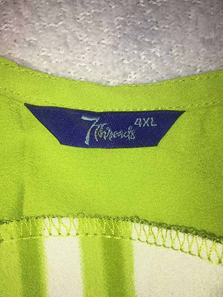 Fluorescent Green Kurti