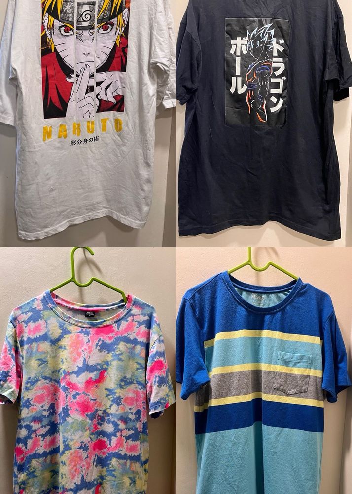 Anime Graphic T-Shirt Bundle