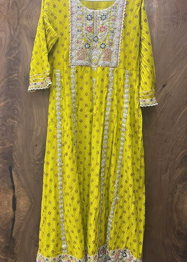 ANARKALI SUIT WITH DUPATTA ONLY