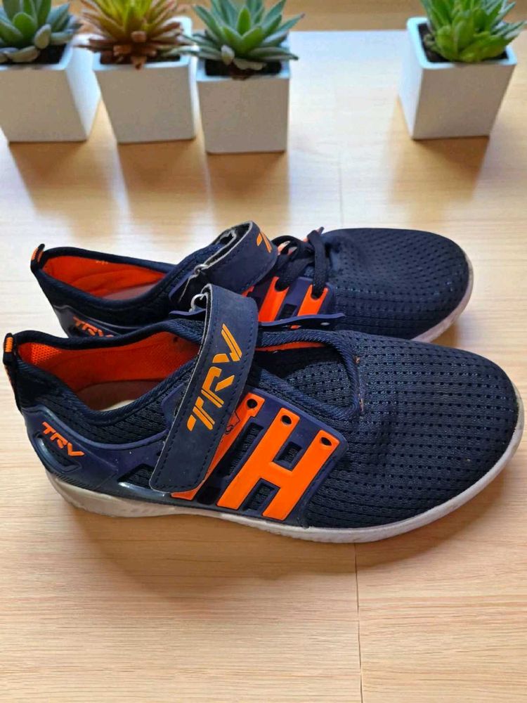Blue Sport Shoes For Boys