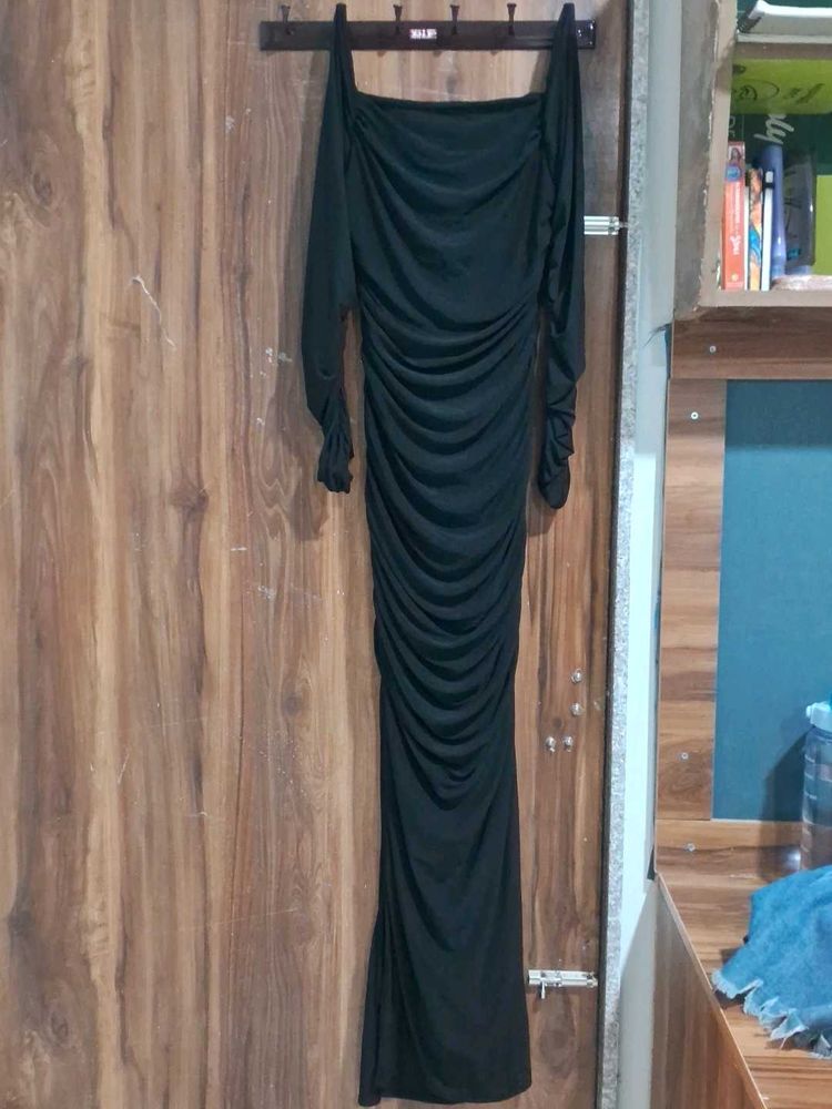 Elegant Black Bodycon Dress