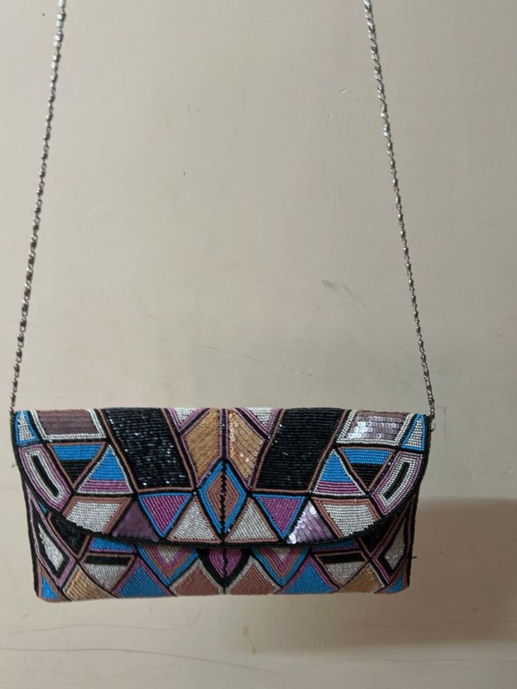 NEW Beaded Party Clutch