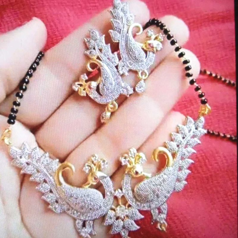 Stunning Peacock Mangalsutra Set