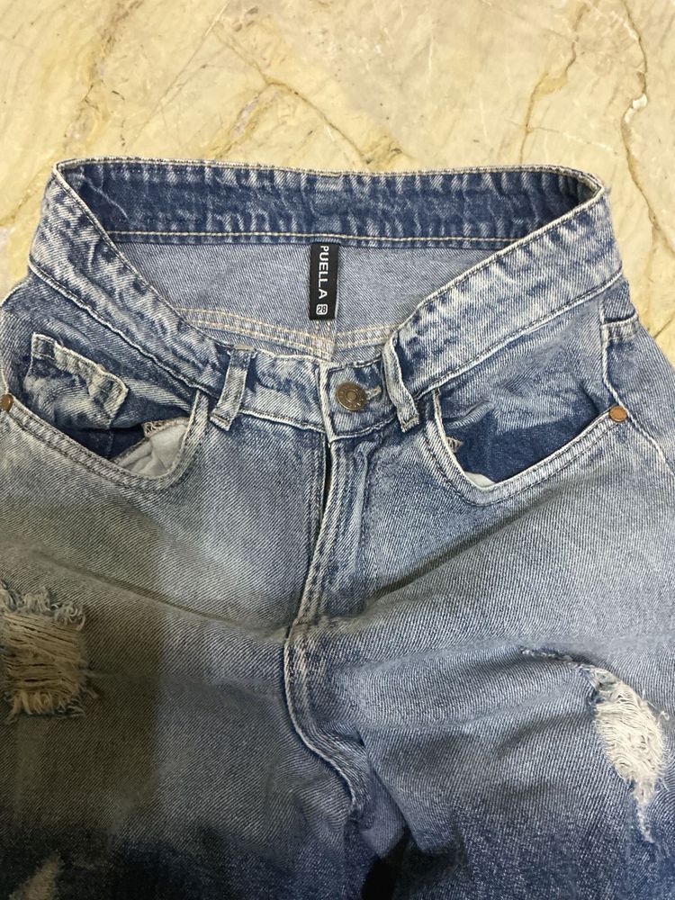 Puella Ripped Denim Jeans