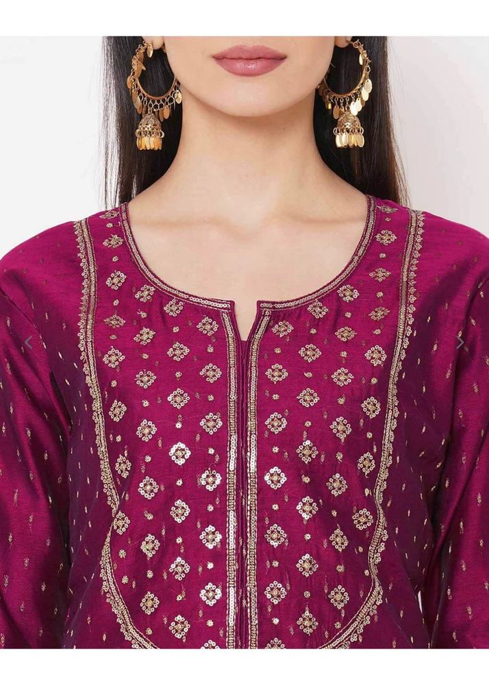 Magenta Kurta