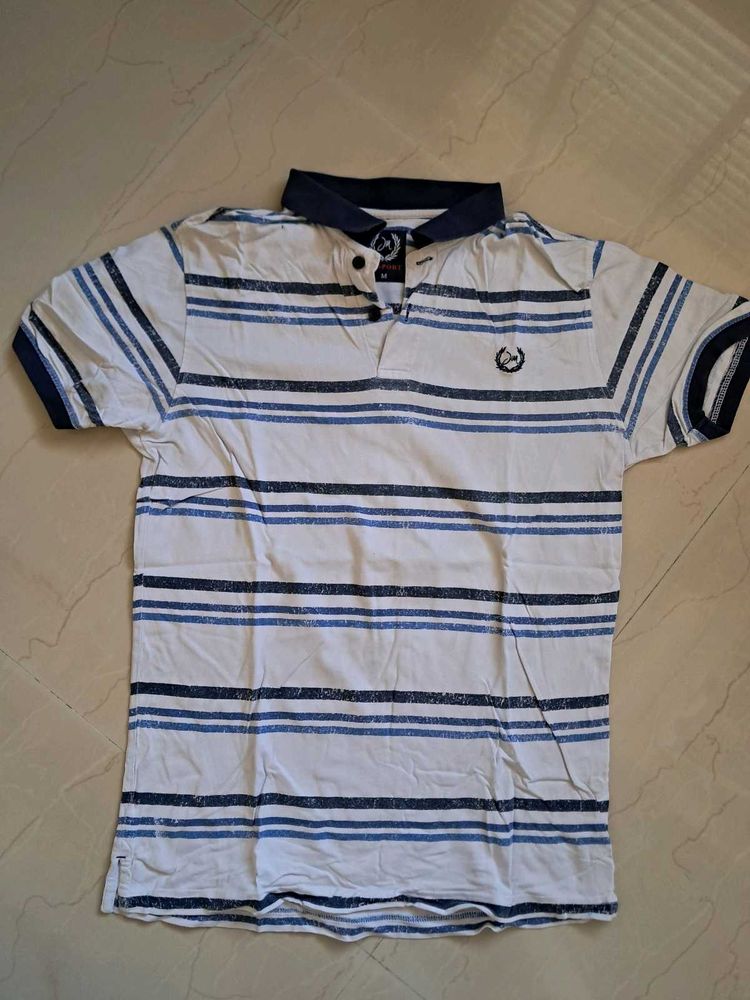Men&#39;s White Tshirt (M Size) Not FreeSize