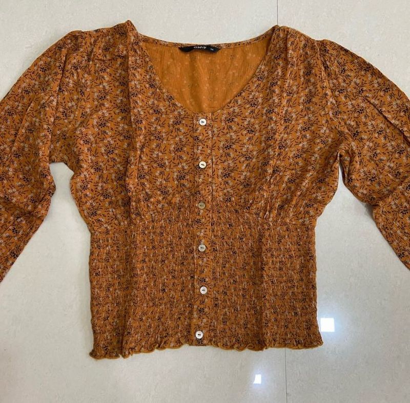 ONLY Floral Print Top