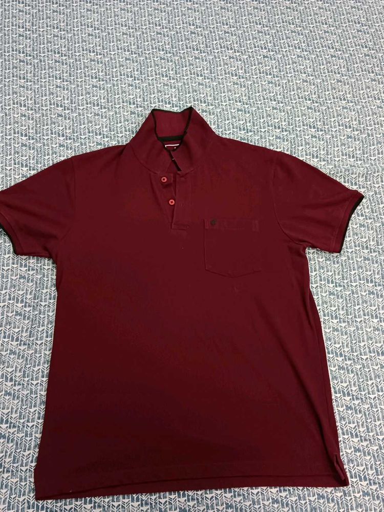 Polo Neck T-Shirt