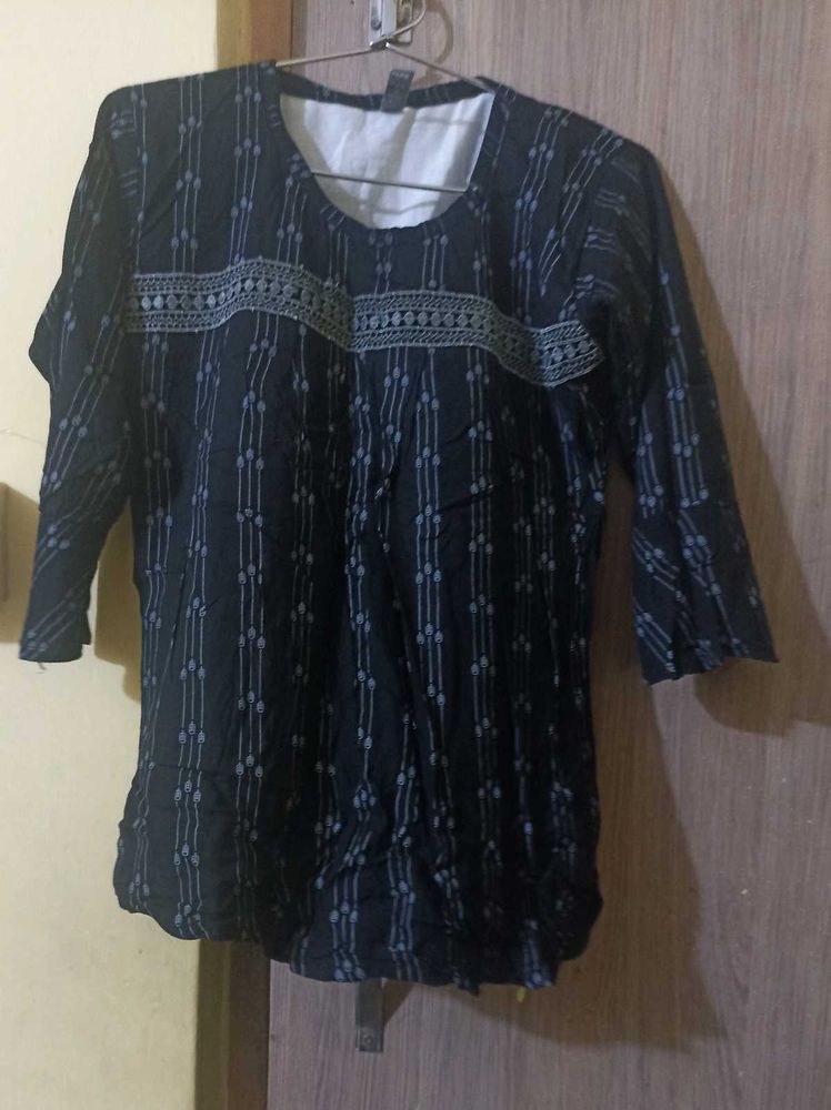 Black Casual Top🖤