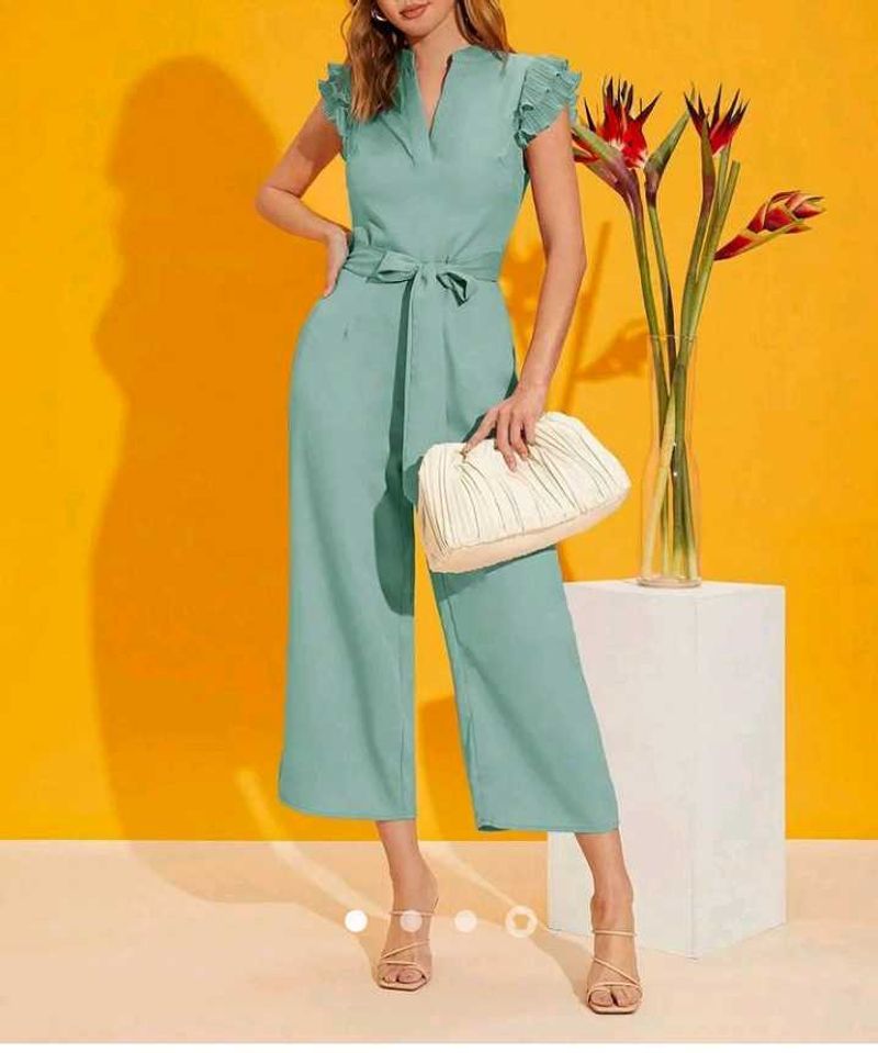 Stylish Green Jumpsuit