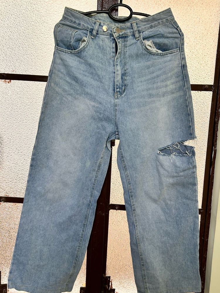 Korean Super High Waist Jeans