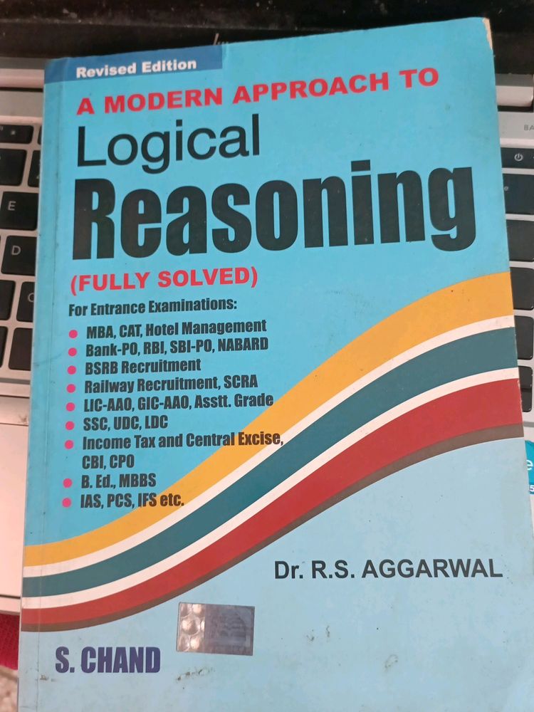 Logical Reasoning By Rs Agarwal
