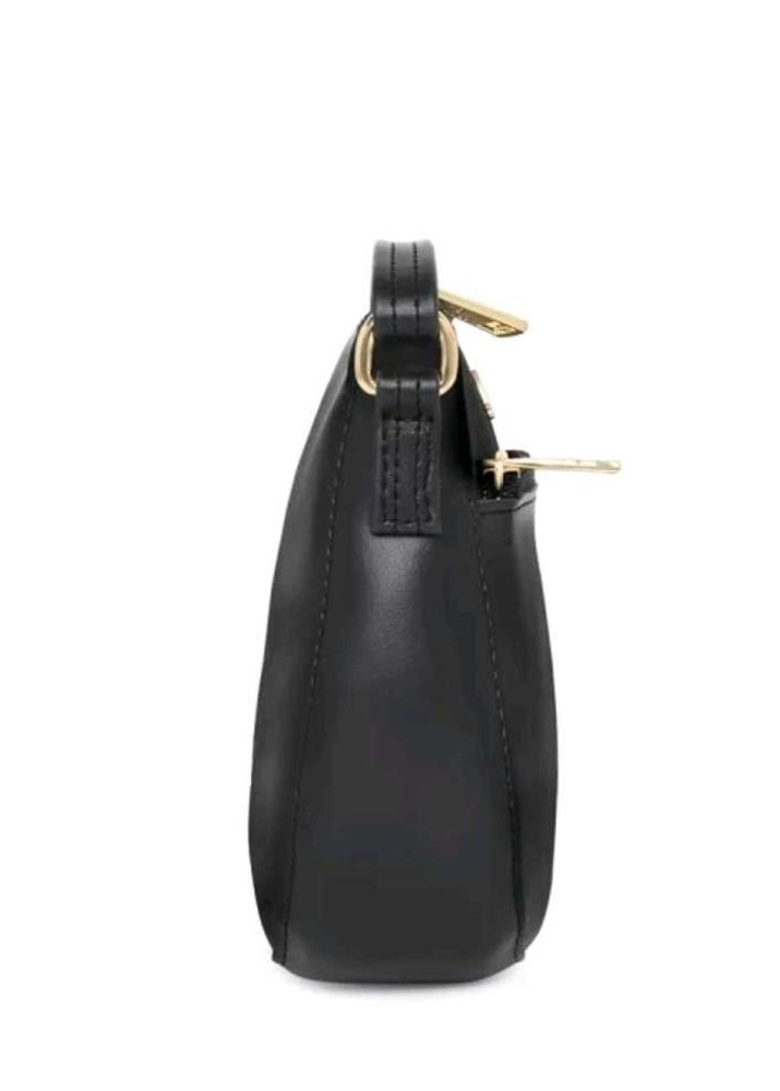Lavie Black Crossbody Bag