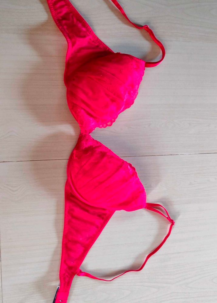 Hot Pink Bra