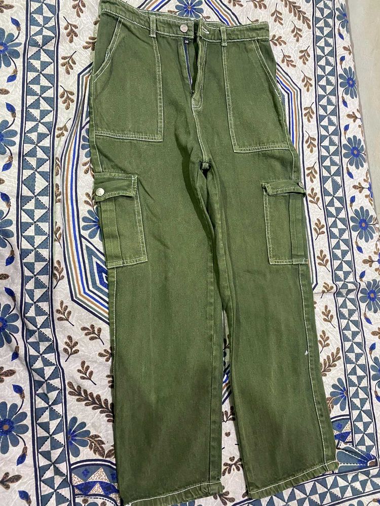 Green Cargo Pants