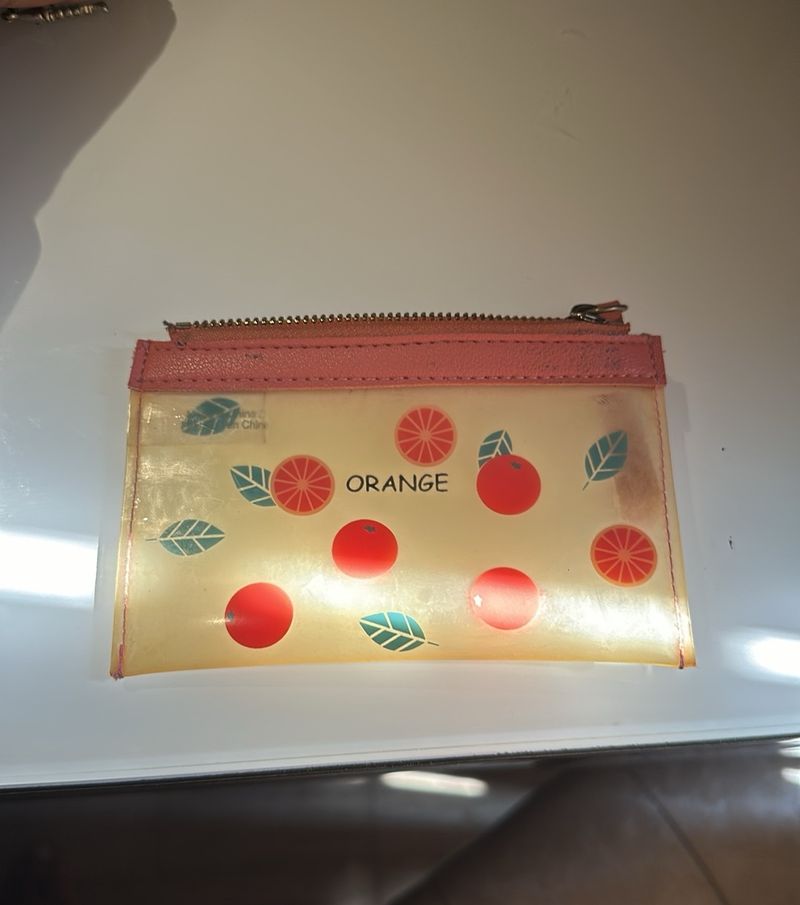 Miniso Orange Wallet 🍊